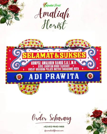 Papan Bunga Ucapan Selamat Pulaupinang